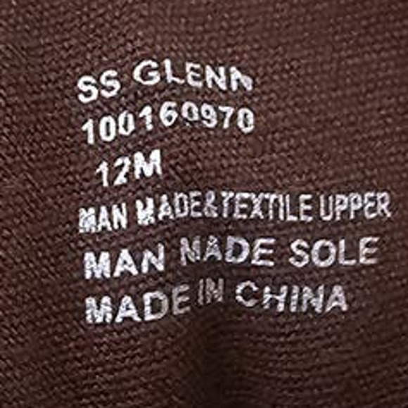 Sun + Stone Glenn Brown Faux Leather Sherpa Trim Memory Foam Boots Mens 12M - Picture 9 of 9